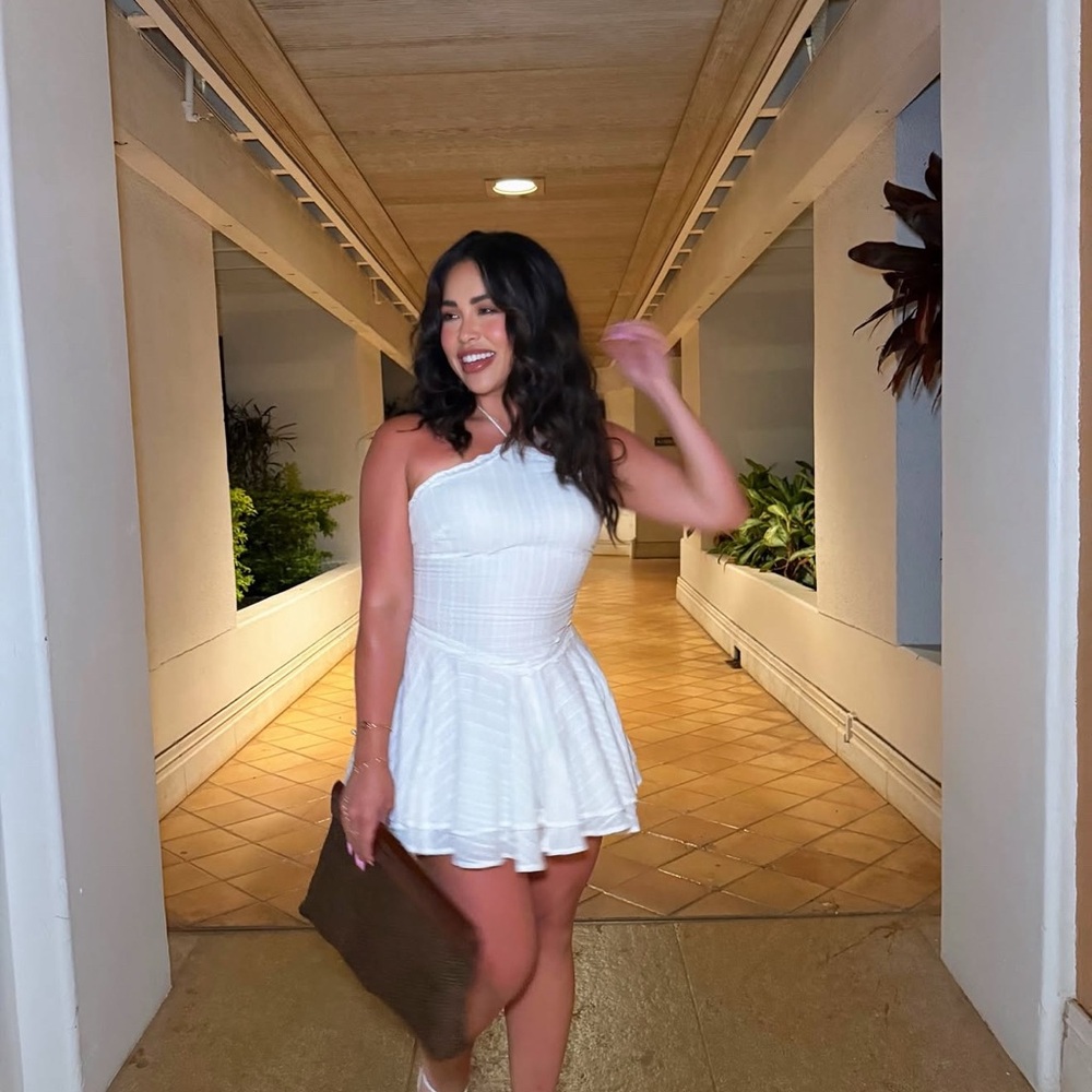 Zara White Mini Dress